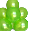 10 globos de Latex 10" Verde Manzana