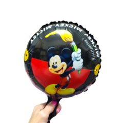 Globo de Mickey de 25cm con pincel en la mano