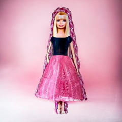 Globo Barbie silueta 60cm