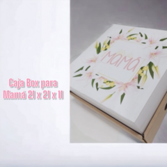Caja con Flores para Mamá 21 x 21 x 11u - comprar online