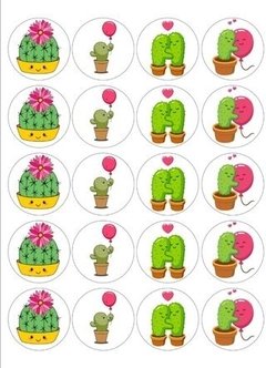 20 Calcos de CACTUS