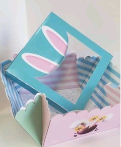 Caja box sorpresa con visor de pascua