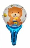 Globo con mango de Oso de Miel 18"