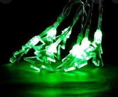 Luces de Alambre Led con Pinitos verde - comprar online