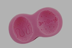 Mini molde de Medio Huevo de Pascuas de silicona en internet