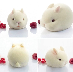 Molde de Silicona de 6 conejo ideal para deco de Pascuas - tienda online