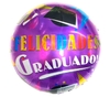 Globos de Egresados de 18" con violeta