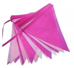 Banderines de Friselina 2mtrs fucsia y rosa