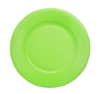 10 platos verde Manzana descartables biodegradable