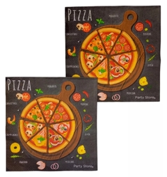 10 Servilletas de Pizza - comprar online