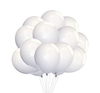 10 Globos Blancos de 10" latex