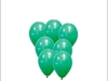 10 globos verdes de latex