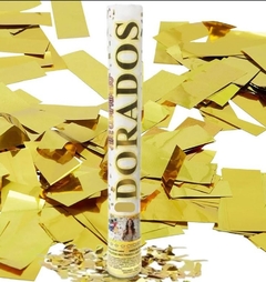 Cañon Lanza Confetti Dorado - comprar online