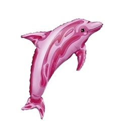 Globo Delfín Rosa 40cm