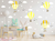 adesivo de parede balões provençal nuvens e pássaros na internet