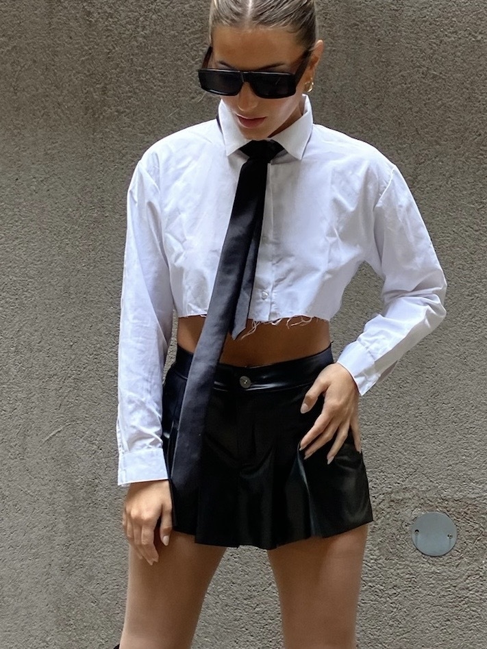 Camisas crop top new arrivals