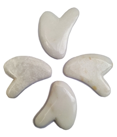 Gua sha-Corazón de marmolina