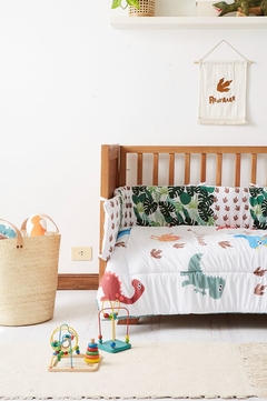 Dinos Baby - (acolchado + chichonera + 3 almohadones) - tienda online