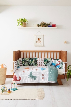 Dinos Baby - (acolchado + chichonera + 3 almohadones) - tienda online