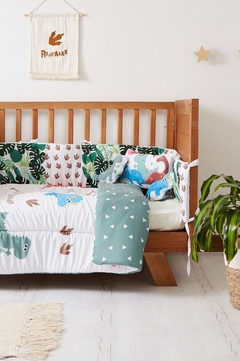 Imagen de Dinos Baby - (acolchado + chichonera + 3 almohadones)