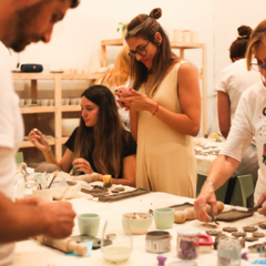 Workshop de cerámica de Mayo - Patio