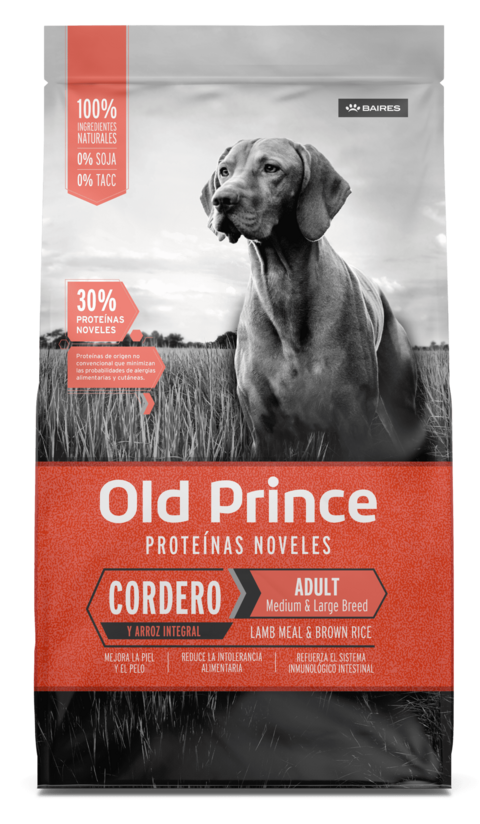 Old Prince Cordero y Arroz Integral - 3 Kg