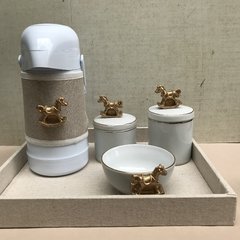 Kit higiene - Potes com filetes de ouro ou prata na internet