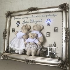 Imagem do Porta Maternidade Família Urso