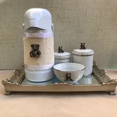Kit higiene - Potes com filetes de prata - loja online