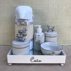 Kit higiene - Potes com filetes de prata na internet