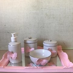 Kit higiene - Potes com filetes de prata - comprar online