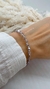 PULSERA SPRING LAVANDA - 19 cm- ( plata 925) - P.003