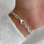 PULSERA TIFFANY FACETADA 6MM-20CM - comprar online