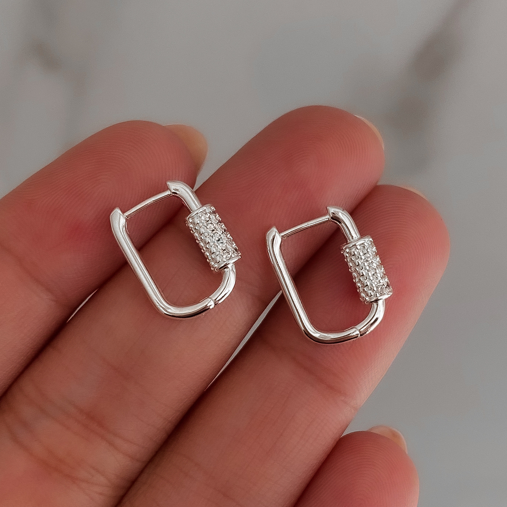 Argollas ovaladas clearance