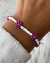 PULSERA PRIMAVERA FUCSIA 19-24CM