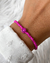 PULSERA HAPPY FUCSIA 18-21CM