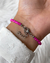 PULSERA HAPPY FUCSIA 18-21CM - comprar online