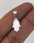 DIJE MANO HAMSA SILVER 2CM