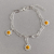 PULSERA LINK MARGARITAS 18-21CM - comprar online