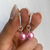 ARGOLLAS PERLA PINK 2.8CM