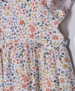 VESTIDO LUCY CORAL LIBERTY - comprar online