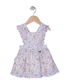 VESTIDO DANIELA LAVANDA SMALL FLOWERS - comprar online