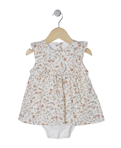 BODY VESTIDO MARCELLA IVORY COUNTRY FLOWERS