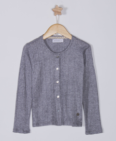 CARDIGAN NINA GRIS MELANGE