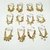 Kit C/10 Pulseira Douradas Bijuteria Atacado - Atacado Fácil - O Melhor Atacadista de Bijuteria, Folheados, Acessórios de Cabelo, Maquiagem, Sexy Shop, Bolsas, Moda Intima