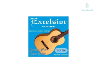EG700 Excelsior Cuerdas de Nylon y Doradas para Guitarra Clásica
