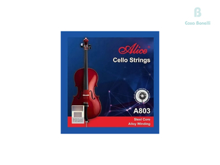 A803 PRO Alice Cuerdas para Violoncello