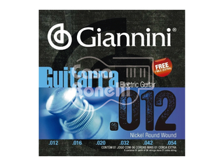GEEGST Giannini 0.12 Cuerdas para Guitarra Eléctrica