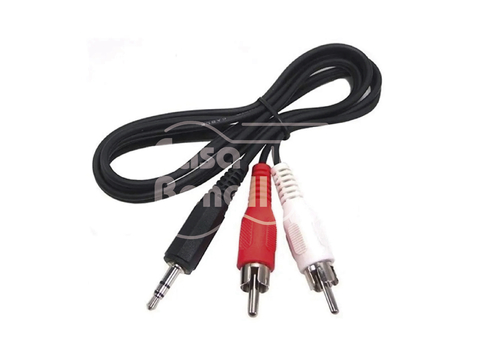 C-14 Arwen Cable Auxiliar 4 Mts Mini Plug Stereo & 2 RCA