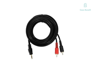 LTA072 Grupo Marmara Cable de Audio Plug 3.5mm a 2 RCA de 5 Metros